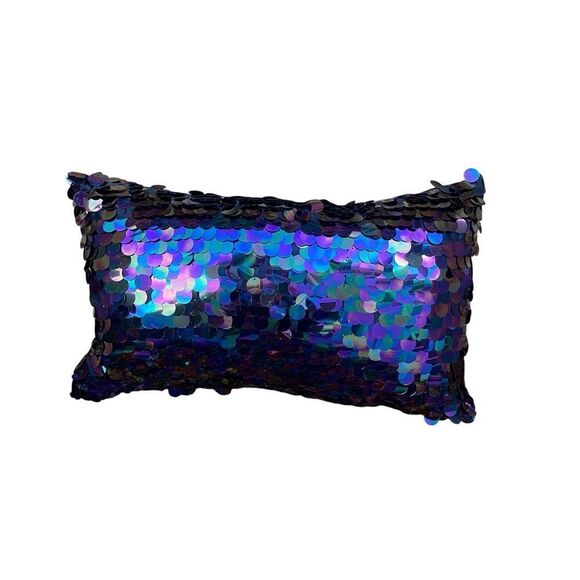 NWT Two Aviva Stanoff Purple Aurora Borealis Solstice Luxury Decorative Pillows - Picture 4 of 10